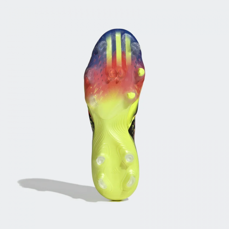 Adidas รองเท้าฟุตบอล / สตั๊ด Copa Sense.1 FG | Core Black/Bright Cyan/Team Solar Yellow ( GW3605 ) - Image 6
