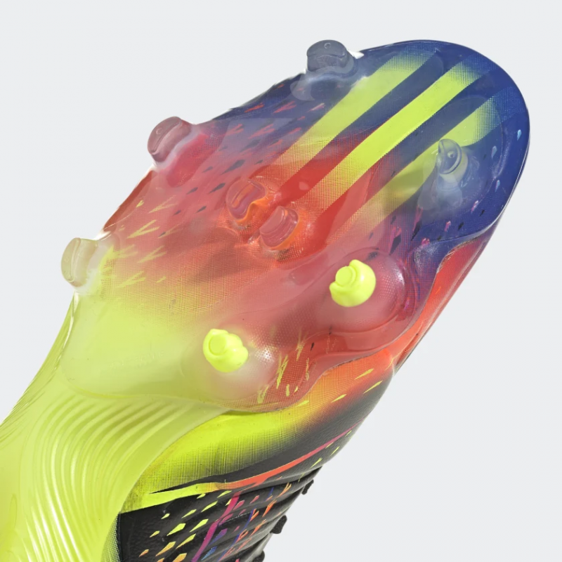 Adidas รองเท้าฟุตบอล / สตั๊ด Copa Sense.1 FG | Core Black/Bright Cyan/Team Solar Yellow ( GW3605 ) - Image 7