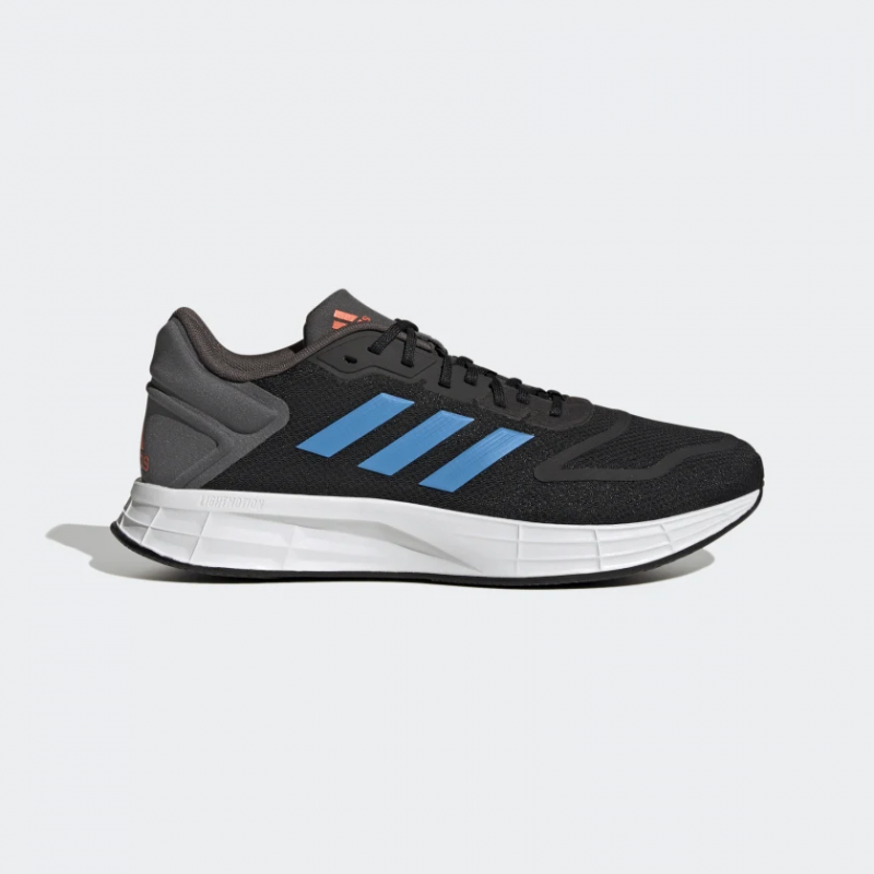 Adidas รองเท้าวิ่งผู้ชาย Duramo 10 | Core Black/Pulse Blue/Impact Orange ( GW4075 )