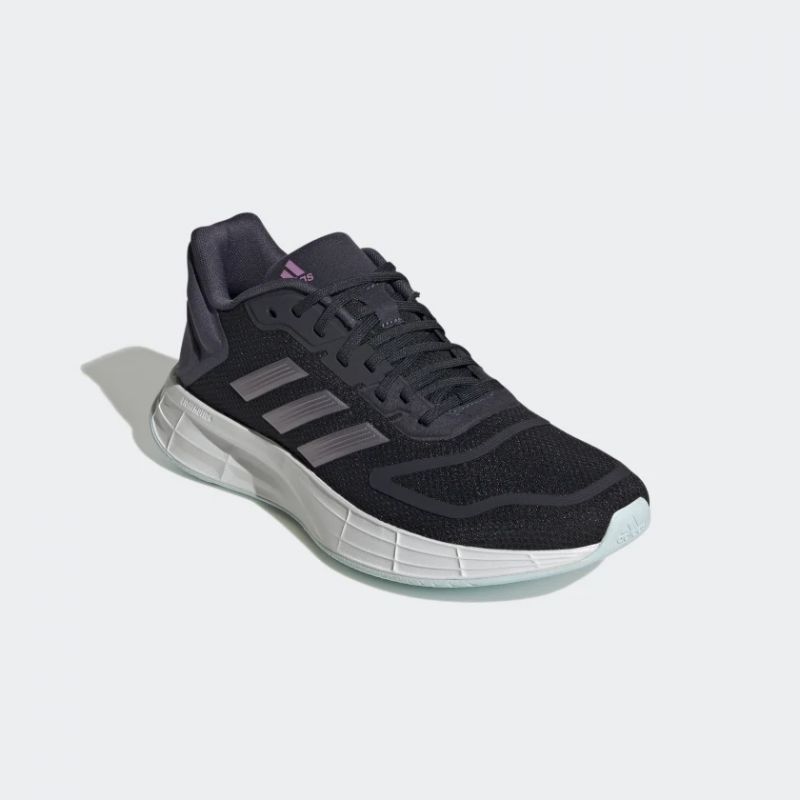 Adidas รองเท้าวิ่งผู้หญิง Duramo 10 | Legend Ink/Matt Purple Met./Almost Blue ( GW4118 ) - Image 2
