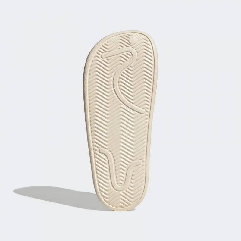 Adidas รองเท้าแตะ Adilette Clogs | Wonder White/Gold Metallic/Wonder White ( GY1827 ) - Image 6