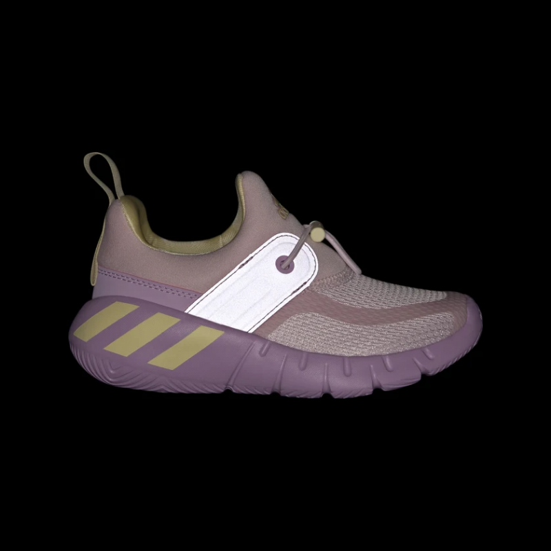 Adidas รองเท้าผ้าใบเด็ก RapidaZen Slip-On Kids | Clear Pink/Almost Yellow/Bliss Lilac ( GY6650 ) - Image 10