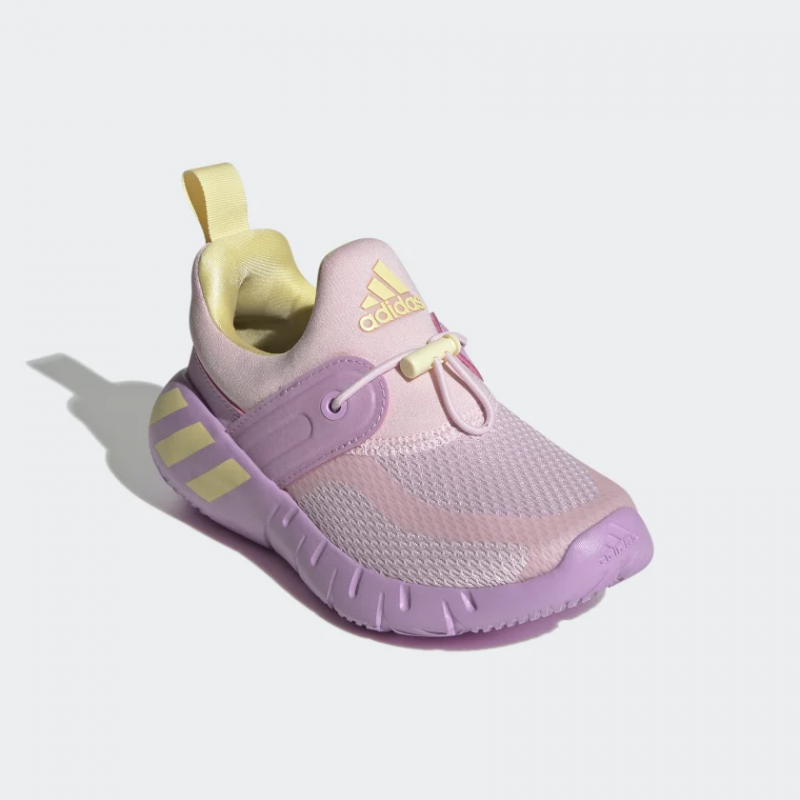 Adidas รองเท้าผ้าใบเด็ก RapidaZen Slip-On Kids | Clear Pink/Almost Yellow/Bliss Lilac ( GY6650 ) - Image 2
