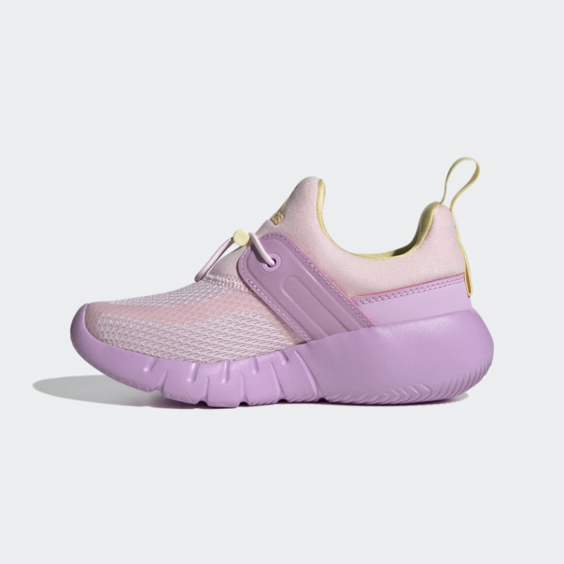 Adidas รองเท้าผ้าใบเด็ก RapidaZen Slip-On Kids | Clear Pink/Almost Yellow/Bliss Lilac ( GY6650 ) - Image 4