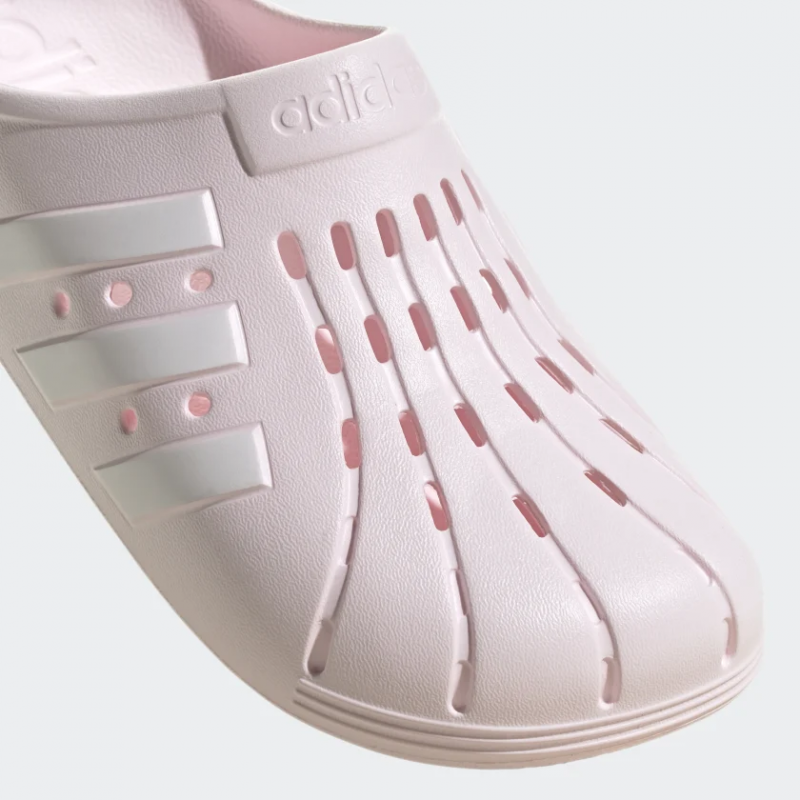Adidas รองเท้าแตะ Adilette Clogs | Almost Pink/Cloud White/Almost Pink ( GZ5888 ) - Image 7