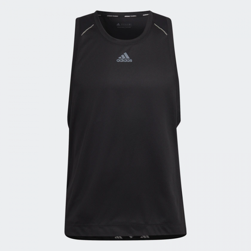 Adidas เสื้อกีฬาผู้ชาย HIIT Spin Training Tank Top | Black ( HP1757 )