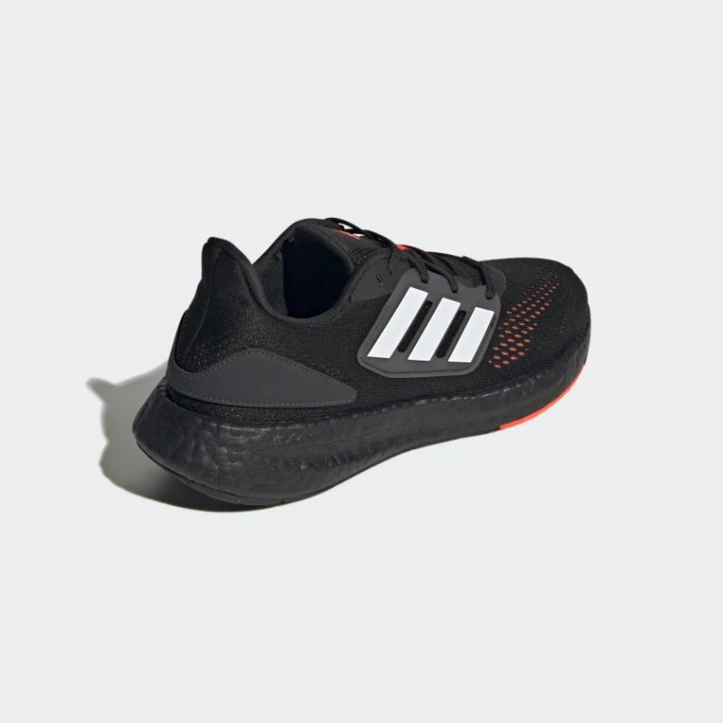 Adidas รองเท้าวิ่งผู้ชาย Pureboost 22 | Core Black/Cloud White/Carbon ( HQ1455 ) - Image 3