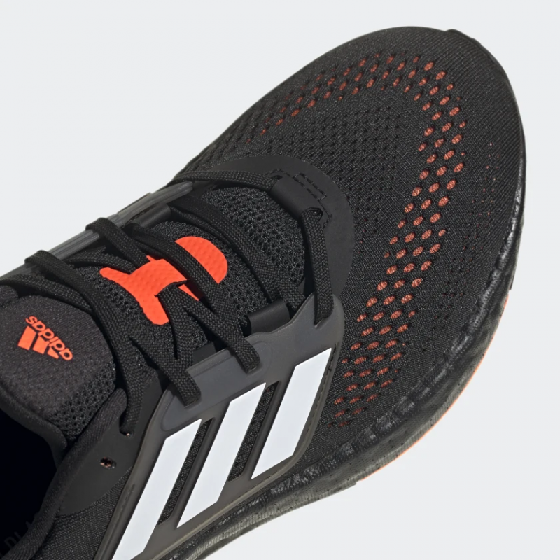 Adidas รองเท้าวิ่งผู้ชาย Pureboost 22 | Core Black/Cloud White/Carbon ( HQ1455 ) - Image 7