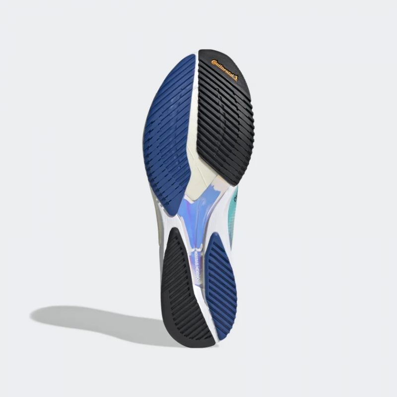 Adidas รองเท้าวิ่งผู้ชาย Adizero Adios 7 | Light Aqua/Core Black/Power Blue ( HQ3510 ) - Image 6