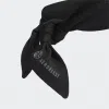 Adidas แถบรัดศีรษะเทนนิส AEROREADY Tennis Tie Band | Black/White ( IC3563 ) - Image 3