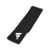 Adidas แถบรัดศีรษะเทนนิส AEROREADY Tennis Tie Band | Black/White ( IC3563 ) - Image 9
