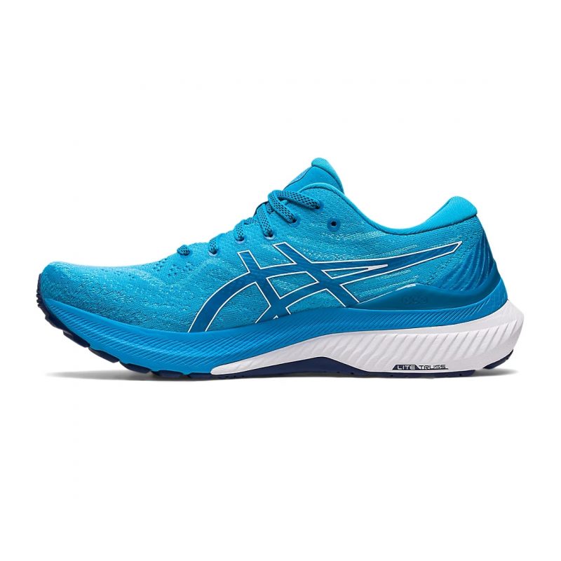 Asics รองเท้าวิ่งผู้ชาย Gel-Kayano 29 (4E) Extra Wide | Island Blue/White ( 1011B471-402 ) - Image 4