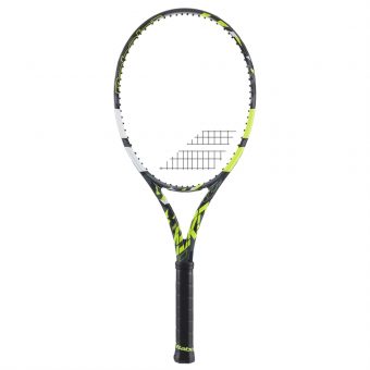 Babolat ไม้เทนนิส Pure Aero 2023 Tennis Racket G3 | Grey/Yellow/White ( 101480 )
