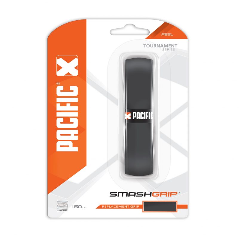 Pacific เทปพันด้าม/กริ๊ปพันด้ามไม้เทนนิส Smash Grip Replacement Grip Tape Racket Tennis | Black ( 3265.00.12 ) - Image 7