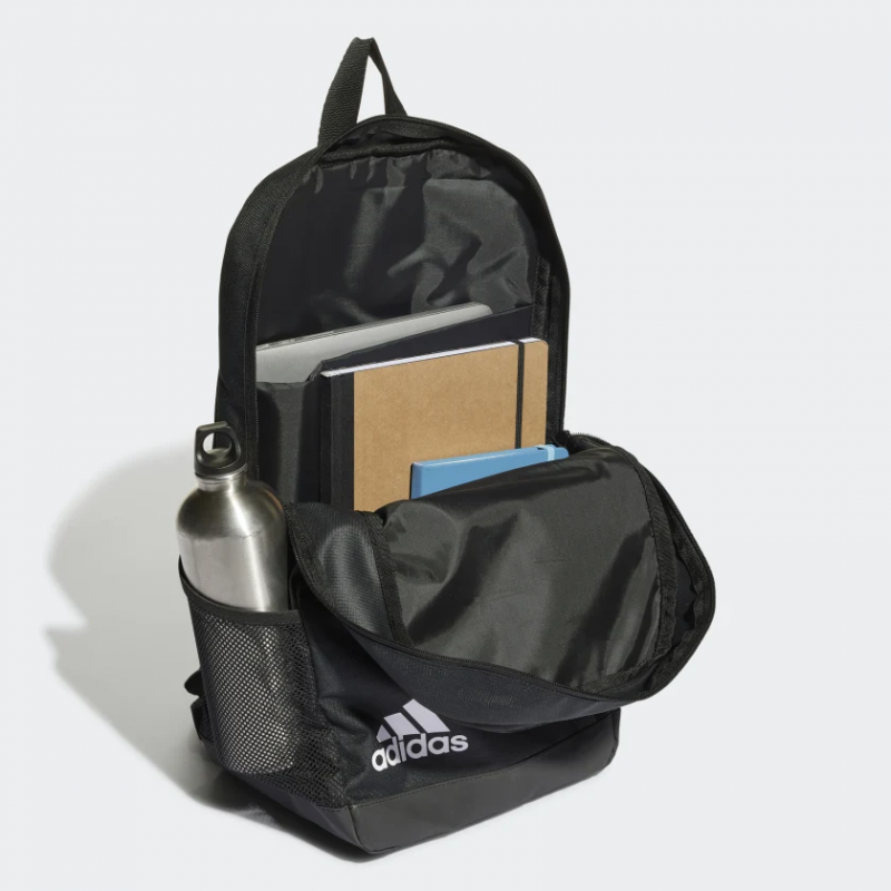 Adidas กระเป๋าเป้ Motion Badge of Sport Backpack | Black/White ( HG0356 ) - Image 4