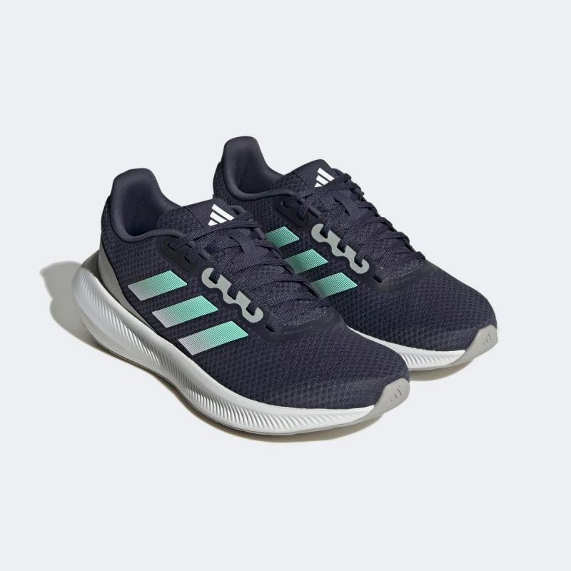 Adidas รองเท้าวิ่งผู้หญิง Runfalcon 3.0 | Shadow Navy/Pulse Mint/Silver Metallic ( HP7562 ) - Image 2