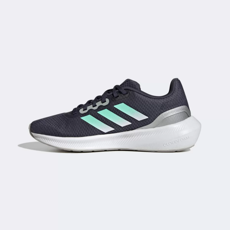 Adidas รองเท้าวิ่งผู้หญิง Runfalcon 3.0 | Shadow Navy/Pulse Mint/Silver Metallic ( HP7562 ) - Image 4