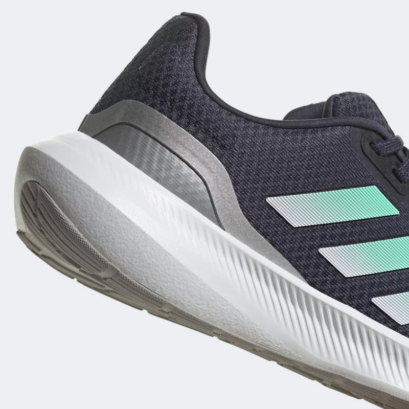 Adidas รองเท้าวิ่งผู้หญิง Runfalcon 3.0 | Shadow Navy/Pulse Mint/Silver Metallic ( HP7562 ) - Image 7