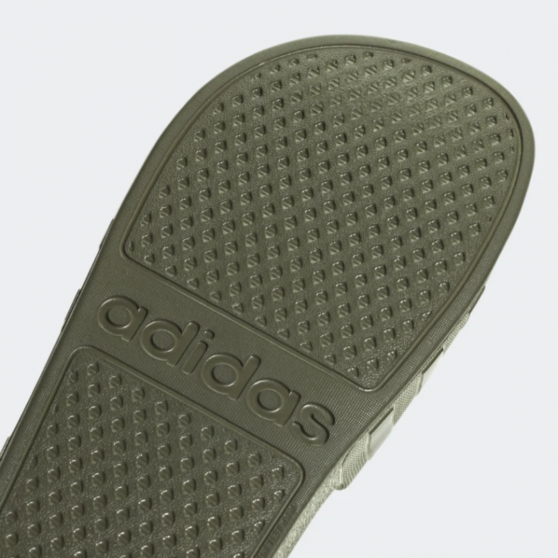 Adidas รองเท้าแตะ Adilette Aqua Slides | Olive Strata/Core Black/Olive Strata ( HP9392 ) - Image 8