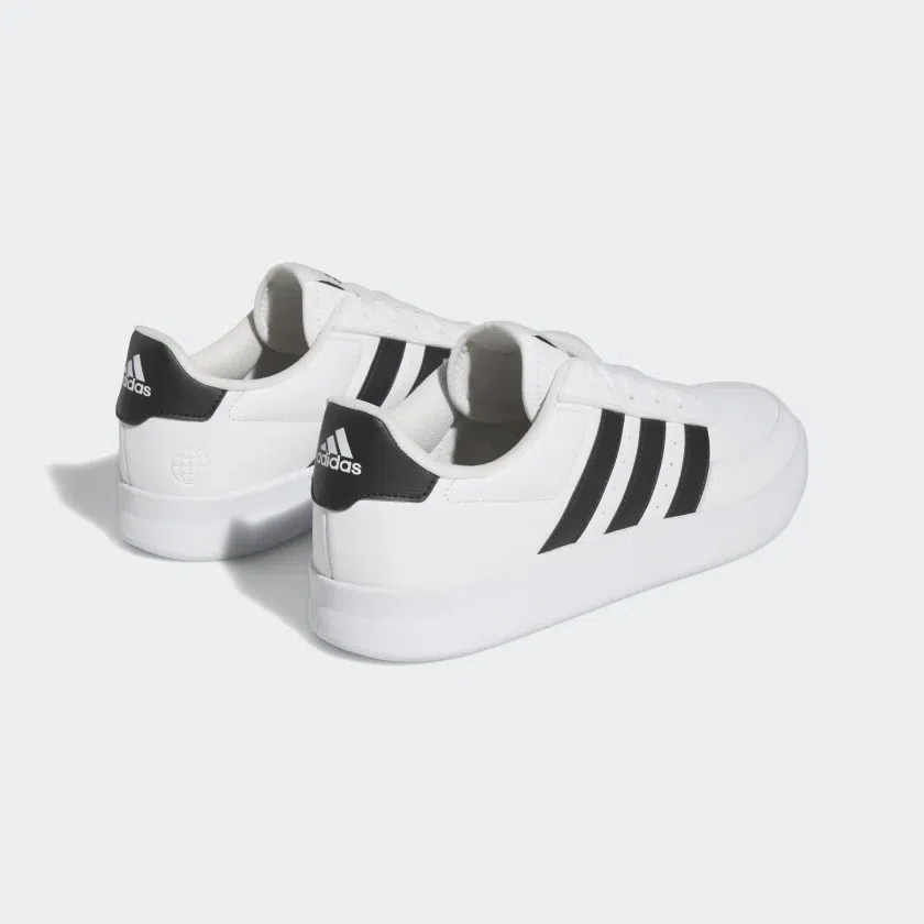 Adidas รองเท้าผ้าใบผู้ชาย Breaknet 2.0 | Cloud White/Core Black/Cloud White ( HP9426 ) - Image 3