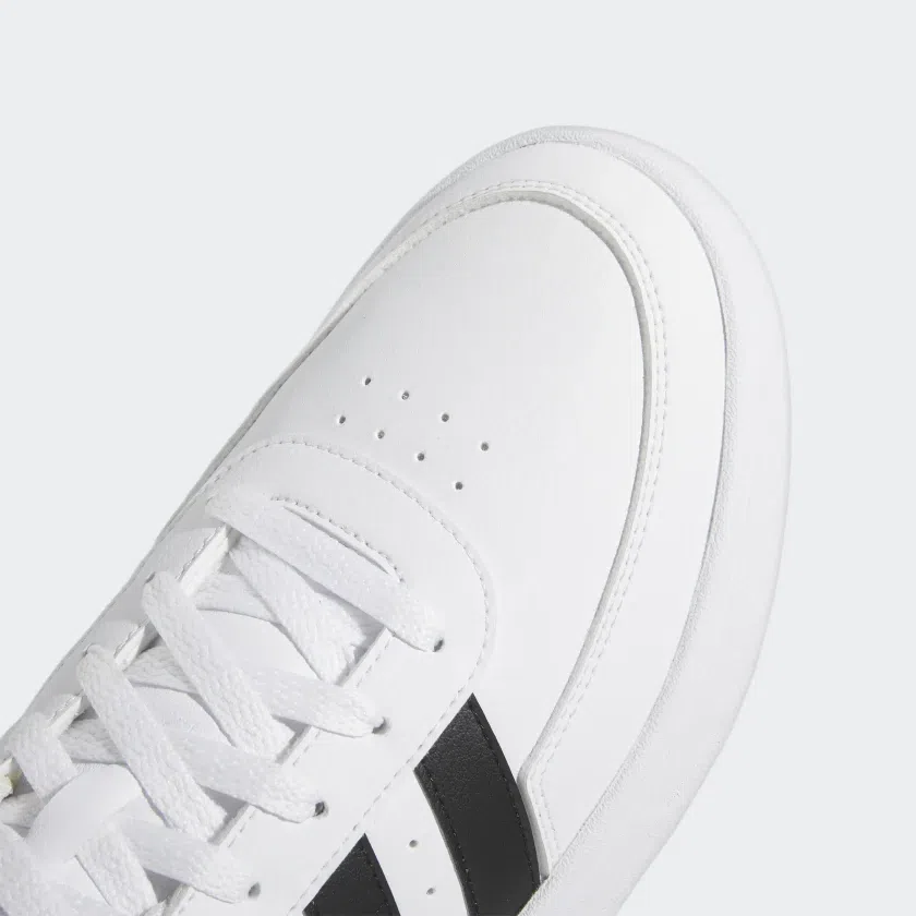 Adidas รองเท้าผ้าใบผู้ชาย Breaknet 2.0 | Cloud White/Core Black/Cloud White ( HP9426 ) - Image 7