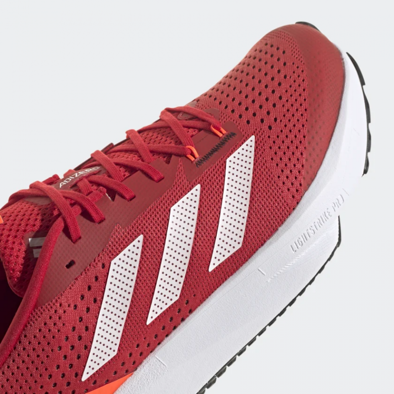 Adidas รองเท้าวิ่งผู้ชาย Adizero SL | Better Scarlet/Cloud White/Solar Red ( HQ1346 ) - Image 8