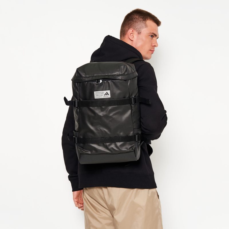 Adidas กระเป๋าเป้ 4ATHLTS ID Gear Up Backpack | Black ( HT4762 ) - Image 8