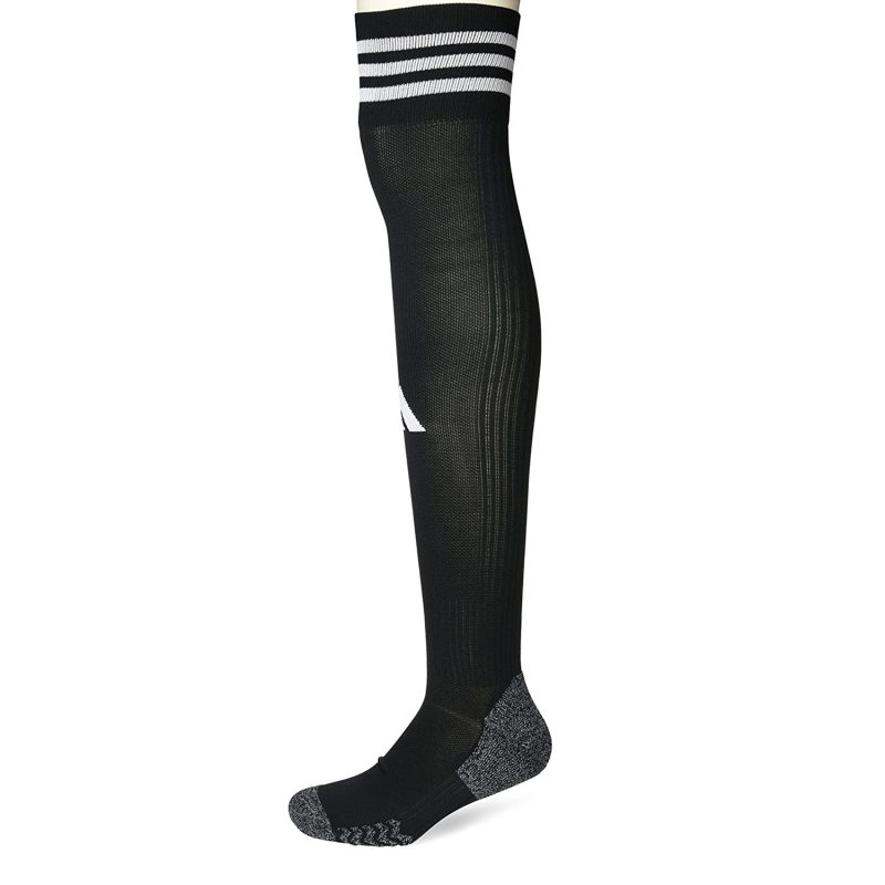 Adidas ถุงเท้าฟุตบอล Adi 23 Socks | Black/White ( HT5027 ) - Image 4