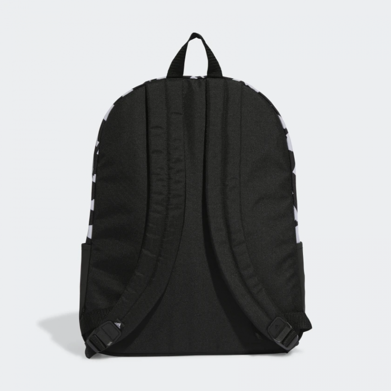 Adidas กระเป๋าเป้ Classic Box Graphic Backpack | Black ( HT6930 ) - Image 2