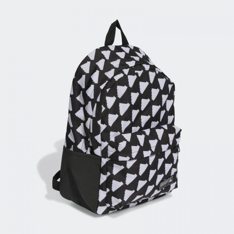 Adidas กระเป๋าเป้ Classic Box Graphic Backpack | Black ( HT6930 ) - Image 3