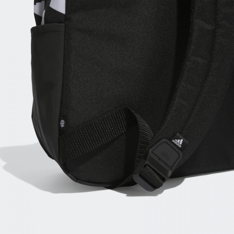 Adidas กระเป๋าเป้ Classic Box Graphic Backpack | Black ( HT6930 ) - Image 5