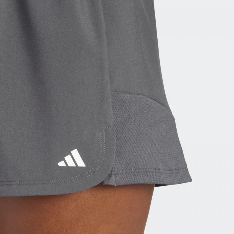 Adidas กางเกงกีฬาขาสั้นผู้หญิง HYGLM Pacer Shorts | Grey Six ( IC8060 ) - Image 5