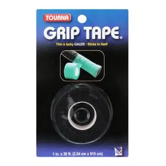 Tourna เทปพันด้าม/กริ๊ปพันด้ามไม้เทนนิส Grip Tape Racket Tennis | Black ( 078914003110 , GT-BK )