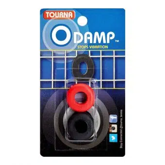 Tourna ยางกันสะเทือน Sampras O Damp Vibration Dampener | Black/Red ( 078914003356 , VIB-0-assorted )