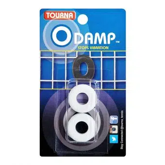 Tourna ยางกันสะเทือน Sampras O Damp Vibration Dampener | White ( 078914106989 , VIB-0-W )