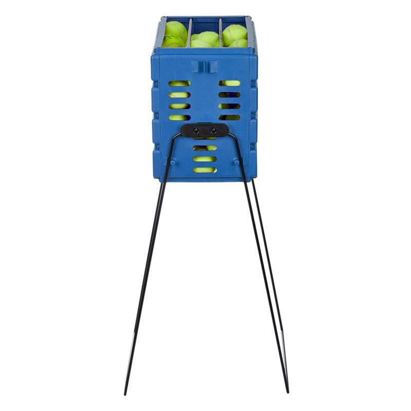 Tourna ตะกร้าเก็บลูกเทนนิส Ball Port 80 Tennis Ball Hopper Basket | Blue ( 078914198274 , BP-80-BL ) - Image 4