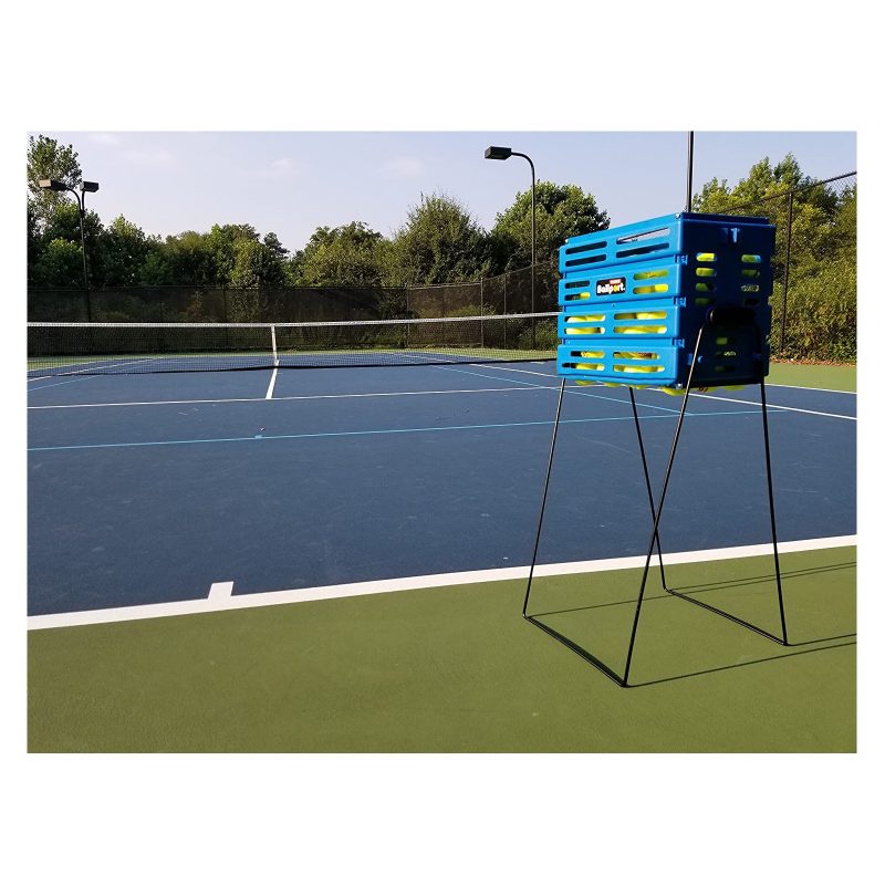 Tourna ตะกร้าเก็บลูกเทนนิส Ball Port 80 Tennis Ball Hopper Basket | Blue ( 078914198274 , BP-80-BL ) - Image 8