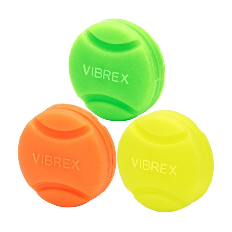 Tourna ยางกันสะเทือน VibreX Neon Tennis Dampener | Neon Green/Neon Yellow/NeonOrange ( 078914199318 , VIB-NX ) - Image 4