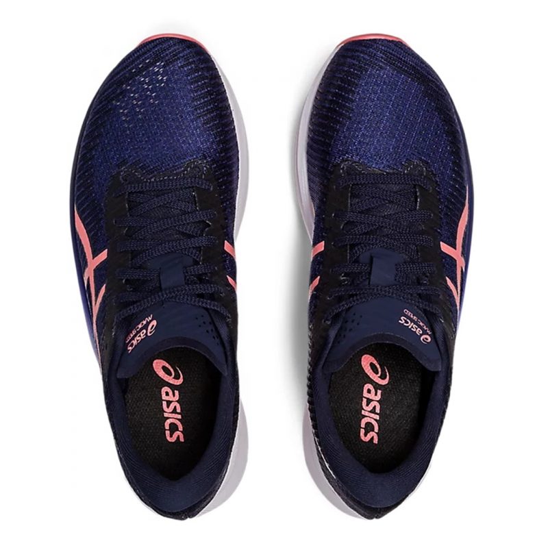 Asics รองเท้าวิ่งผู้หญิง Magic Speed 2 | Indigo Blue/Papaya ( 1012B274-401 ) - Image 6