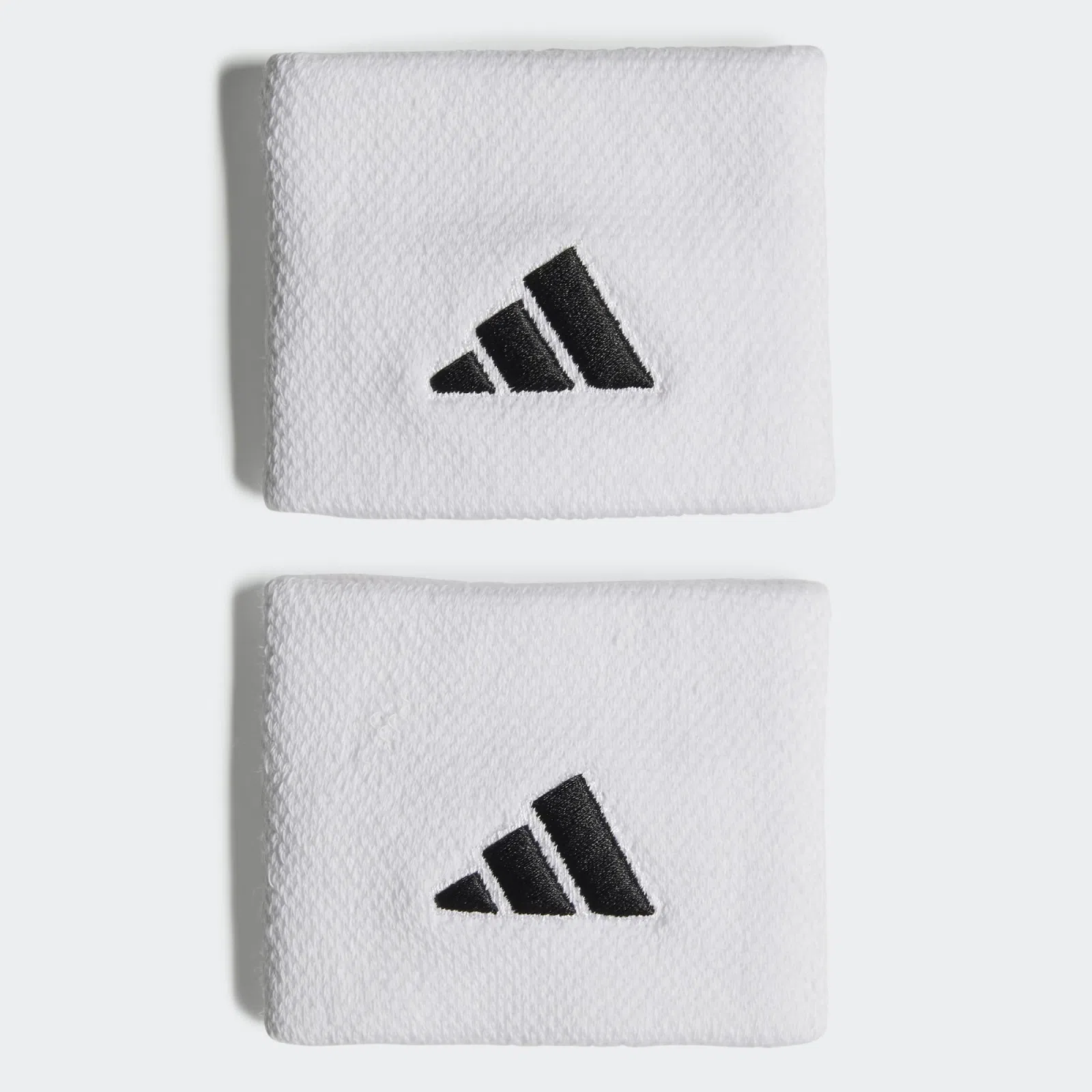 Adidas ปลอกรัดข้อมือเทนนิส Tennis Wristband Small | White/White/Black ( HT3910 )