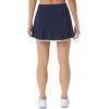 Asics กระโปรงเทนนิสผู้หญิง Women's Court Skort | Midnight ( 2042A266-400 ) - Image 7