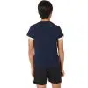Asics เสื้อเทนนิสเด็กผู้ชาย Boys Tennis SS Top | Midnight/Brilliant White ( 2044A036-402 ) - Image 6