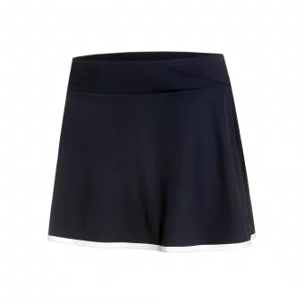 Asics กระโปรงเทนนิสเด็กผู้หญิง Girls Tennis Skort | Midnight ( 2044A040-400 )