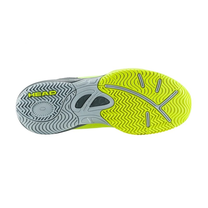 Head รองเท้าเทนนิสเด็ก Sprint 3.5 Junior | Yellow/Dark Slate ( 275102 ) - Image 9