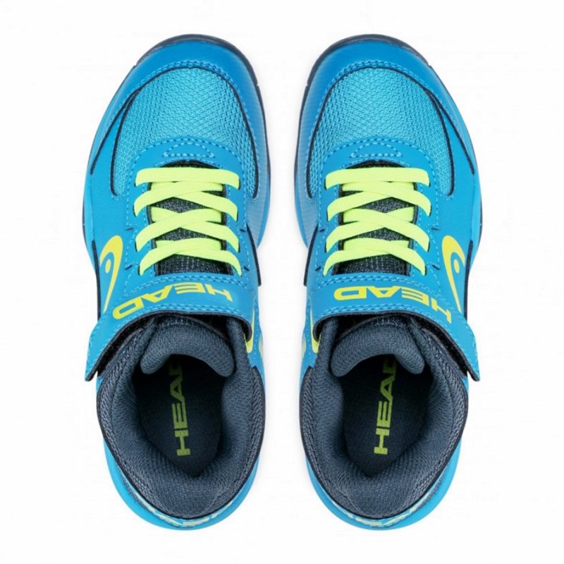 Head รองเท้าเทนนิสเด็ก Sprint Velcro 3.0 Kids | Blue/Yellow ( 275212 ) - Image 5
