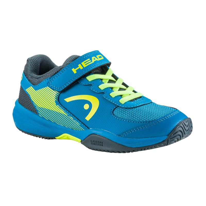 Head รองเท้าเทนนิสเด็ก Sprint Velcro 3.0 Kids | Blue/Yellow ( 275212 ) - Image 9