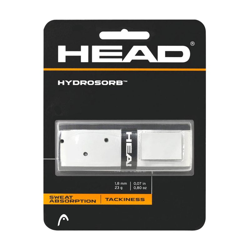 Head เทปพันด้าม/กริ๊ปพันด้าม ไม้เทนนิสไม้แบดมินตัน Hydrosorb Replacement Grip Tape Racket Tennis | White/Black ( 285014 ) - Image 12