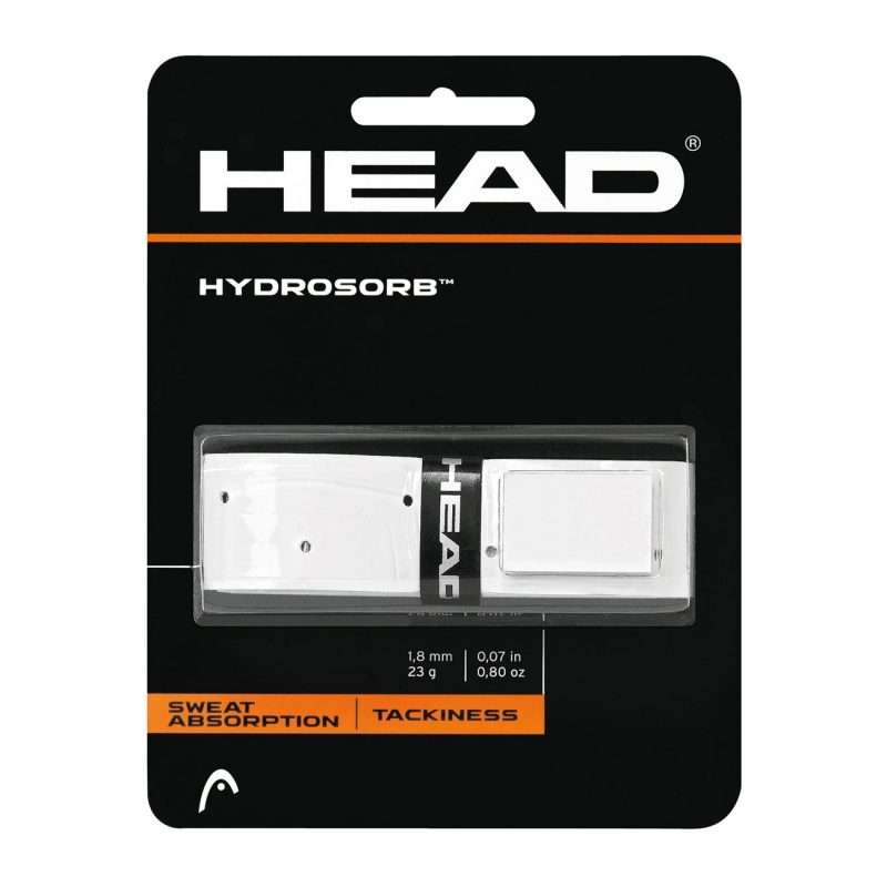 Head เทปพันด้าม/กริ๊ปพันด้าม ไม้เทนนิสไม้แบดมินตัน Hydrosorb Replacement Grip Tape Racket Tennis | White/Black ( 285014 ) - Image 13