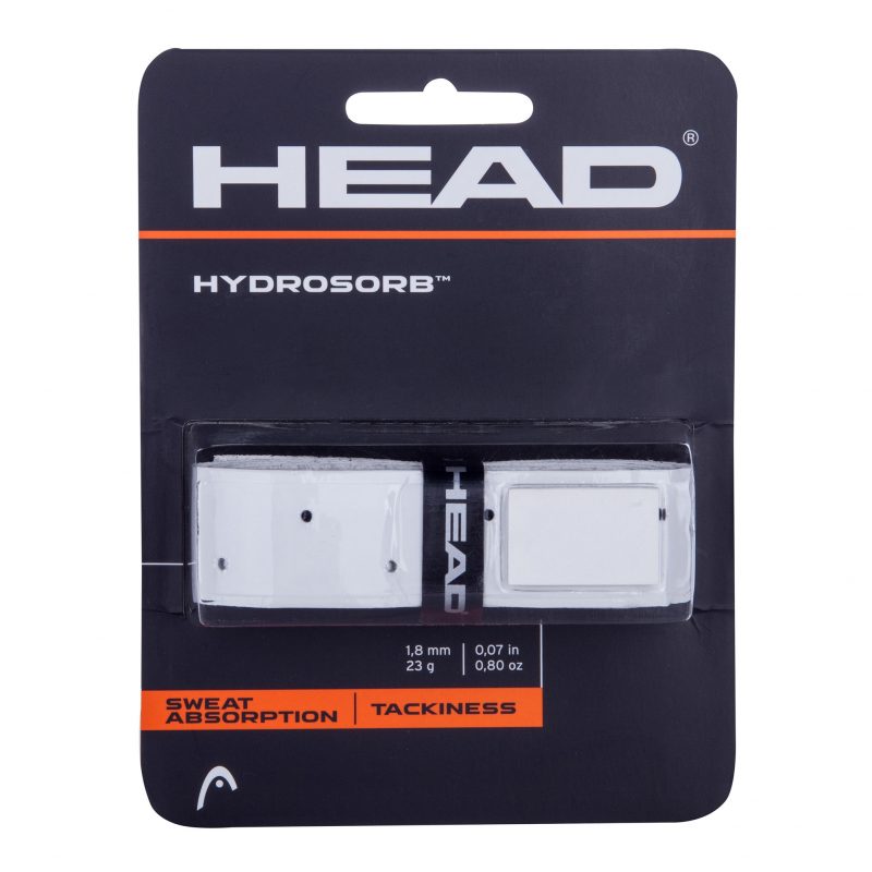 Head เทปพันด้าม/กริ๊ปพันด้าม ไม้เทนนิสไม้แบดมินตัน Hydrosorb Replacement Grip Tape Racket Tennis | White/Black ( 285014 ) - Image 14