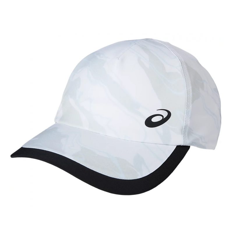 Asics หมวกเทนนิส Graphic Cap | Brilliant White ( 3043A083-100 )